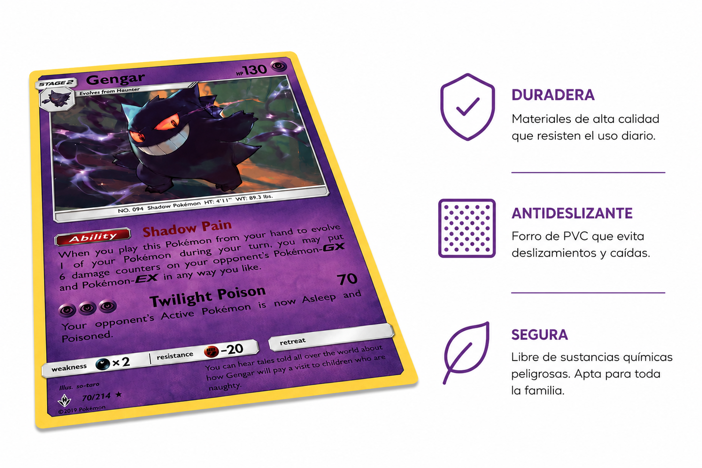 Alfombra de Gengar